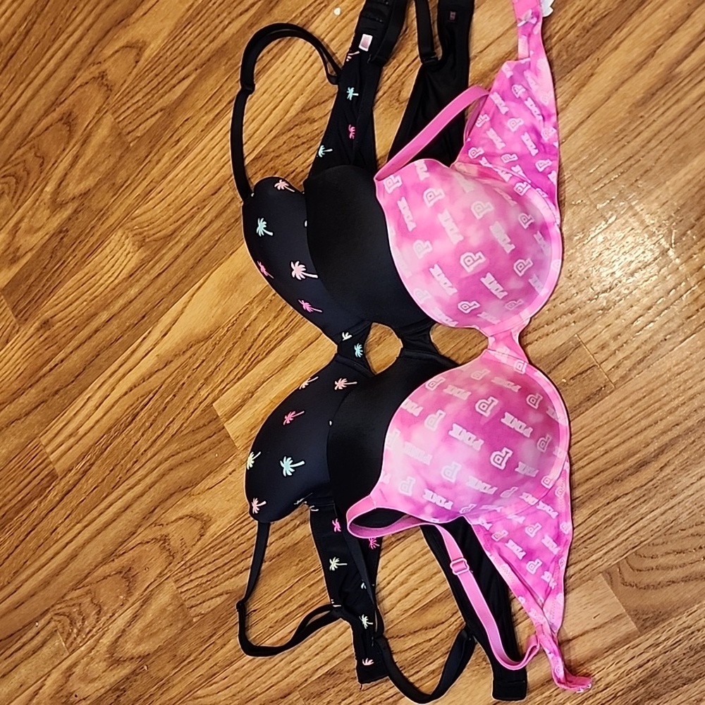 Pink bras!!